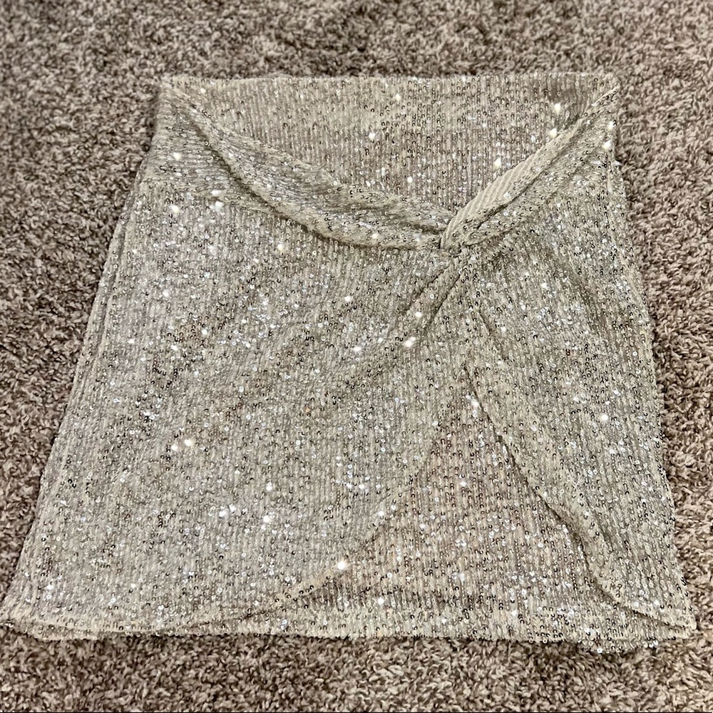 Gianni bini sequin skirt